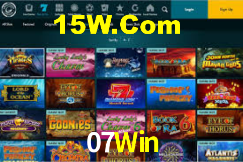 Descubra a Magia dos Jogos de Arcade no 07Win